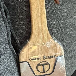 Wooden BBQ Grill Scraper